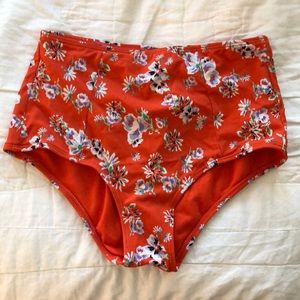Roxy high-waisted bikini bottoms